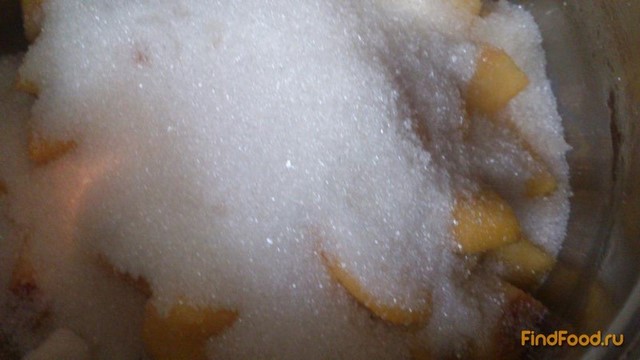 Варенье персиковое пятиминутка рецепт с фото 2-го шага 