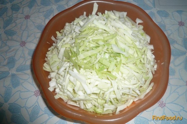 Маринованный капустный салат рецепт с фото 2-го шага 