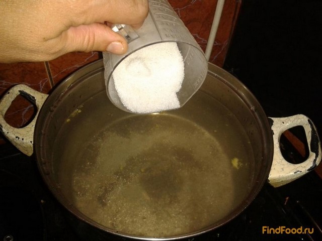 Абрикосово-мятный компот рецепт с фото 5-го шага 
