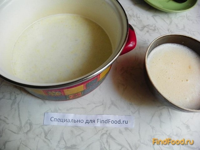 Молочно - банановый кисель рецепт с фото 8-го шага 