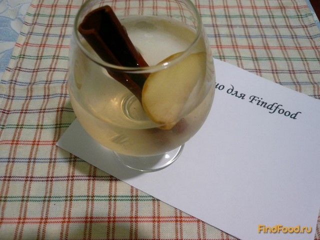 Яблочная вода с корицей рецепт с фото 5-го шага 
