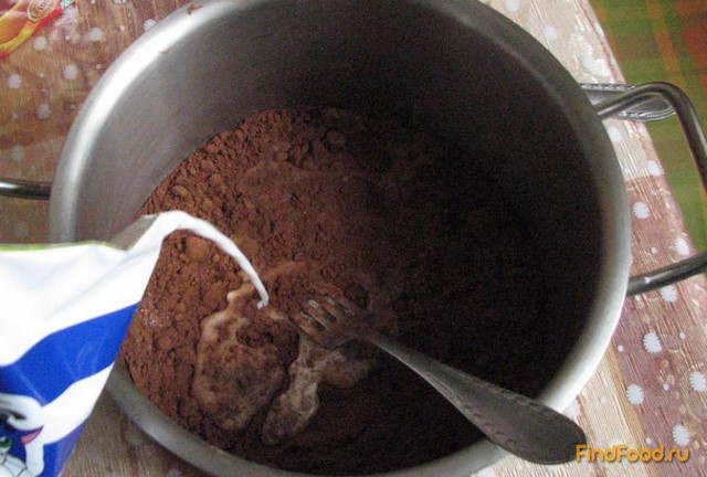Домашнее какао рецепт с фото 3-го шага 