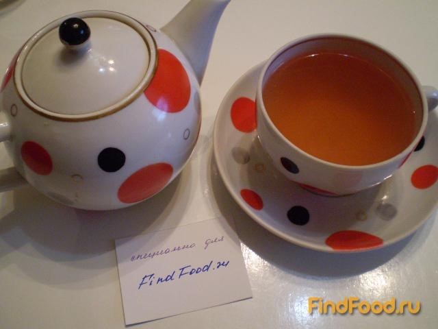 Чай с лепестками календулы и соком калины рецепт с фото 6-го шага 