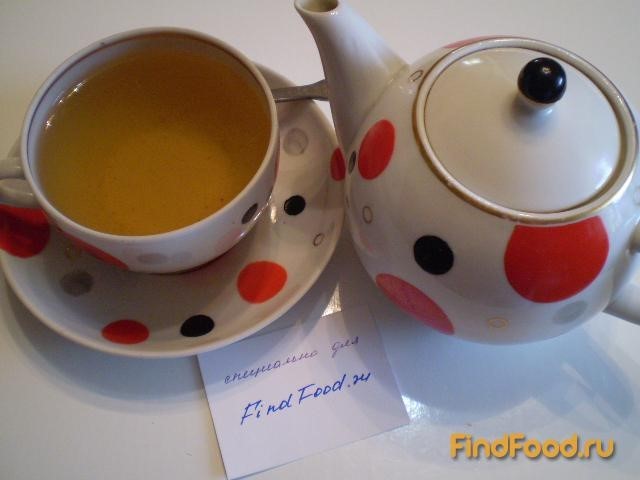 Чай с шиповником и апельсиновой цедрой рецепт с фото 5-го шага 