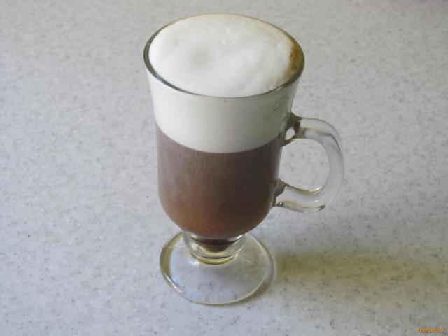Кофе с молочной пенкой и тёртым шоколадом рецепт с фото 6-го шага 