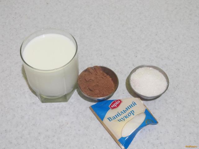 Какао с ванильным сахаром рецепт с фото 1-го шага 