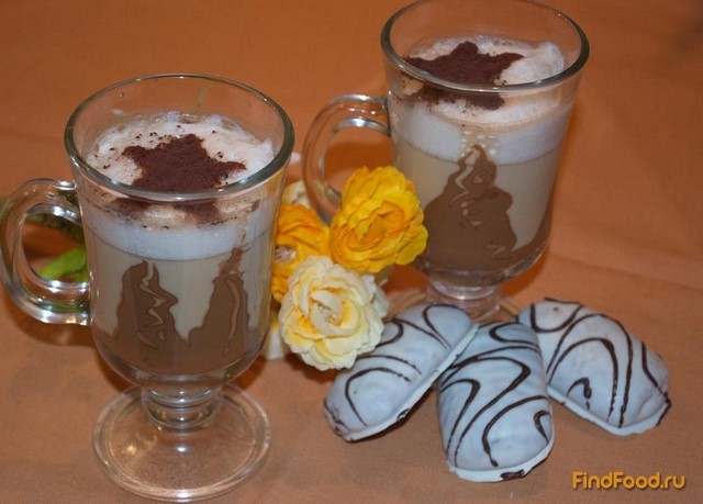 Кофейный напиток с шоколадом рецепт с фото 8-го шага 