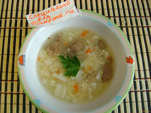 Суп с пшеном для ребенка рецепт с фото 4-го шага 