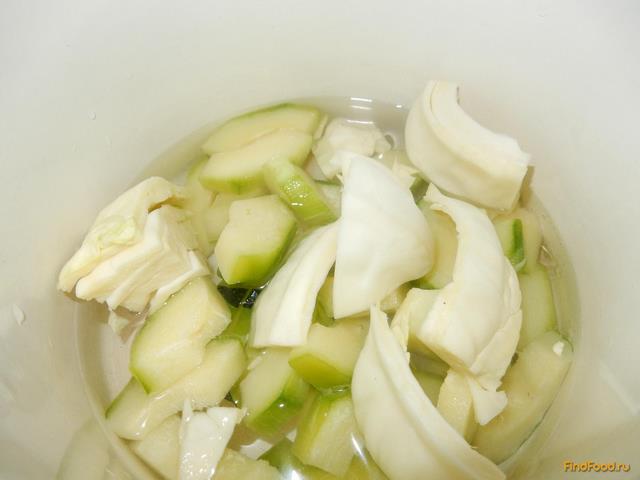 Овощной суп-пюре с гренками рецепт с фото 2-го шага 