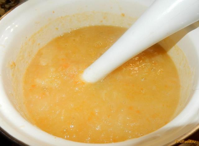Овощной суп-пюре с гренками рецепт с фото 4-го шага 