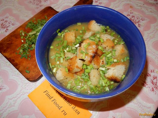Овощной суп-пюре с гренками рецепт с фото 9-го шага 