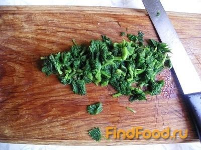 Зеленый борщ с крапивой рецепт с фото 3-го шага 