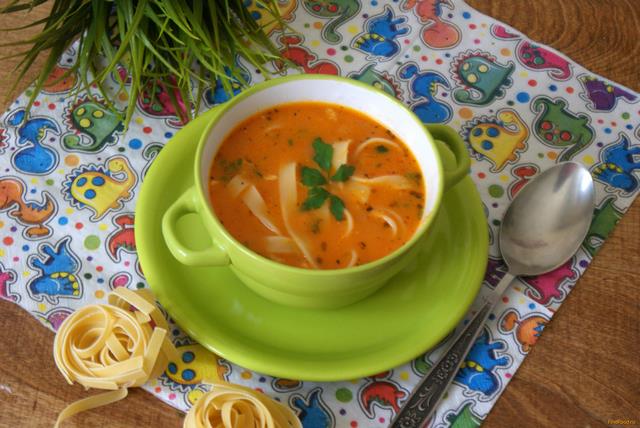 Куриный суп в итальянском стиле рецепт с фото 17-го шага 
