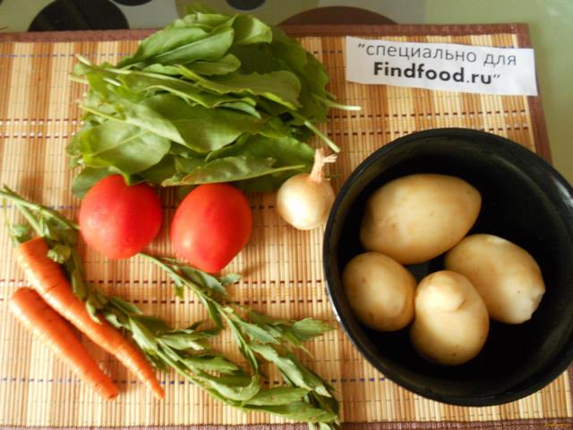 Летний овощной суп с курицей рецепт с фото 2-го шага 