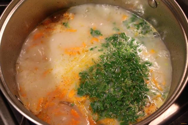Рыбный суп с фунчозой рецепт с фото 8-го шага 