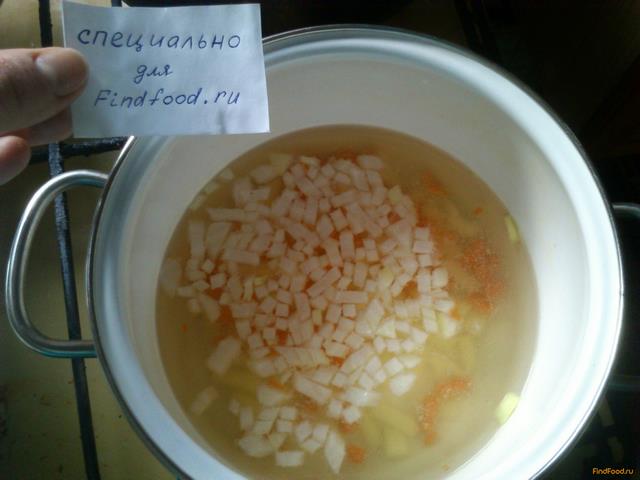 Овощной суп с вермишелью и яйцом рецепт с фото 3-го шага 