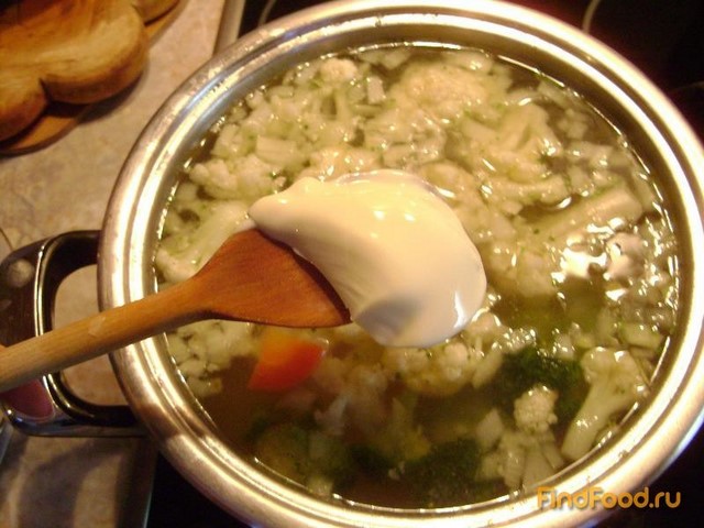 Сырный суп с курицей рецепт с фото 8-го шага 