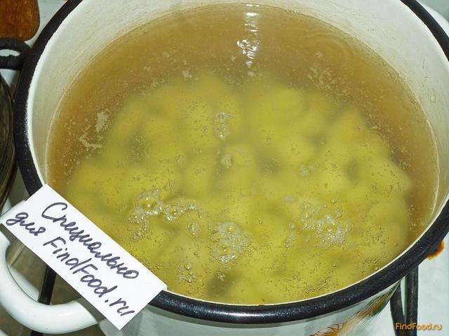 Томатный суп с клецками рецепт с фото 3-го шага 