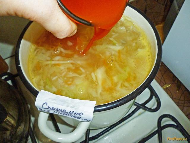 Томатный суп с клецками рецепт с фото 10-го шага 