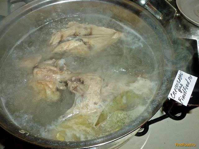 Куриный суп с горохом и сладким перцем рецепт с фото 1-го шага 