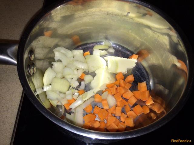 Суп пюре из тыквы с овощами рецепт с фото 4-го шага 
