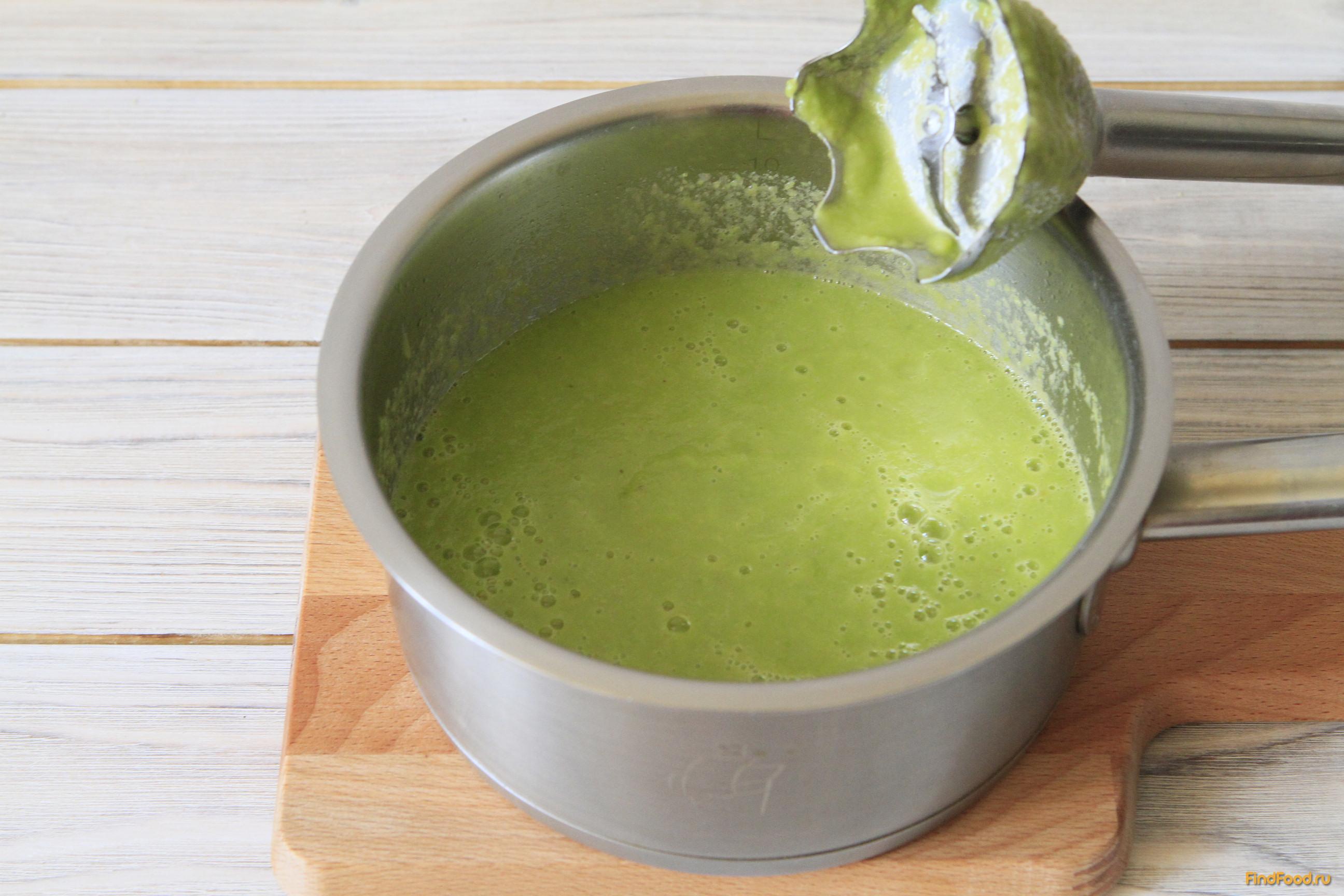 Суп пюре из зеленой фасоли рецепт с фото 6-го шага 