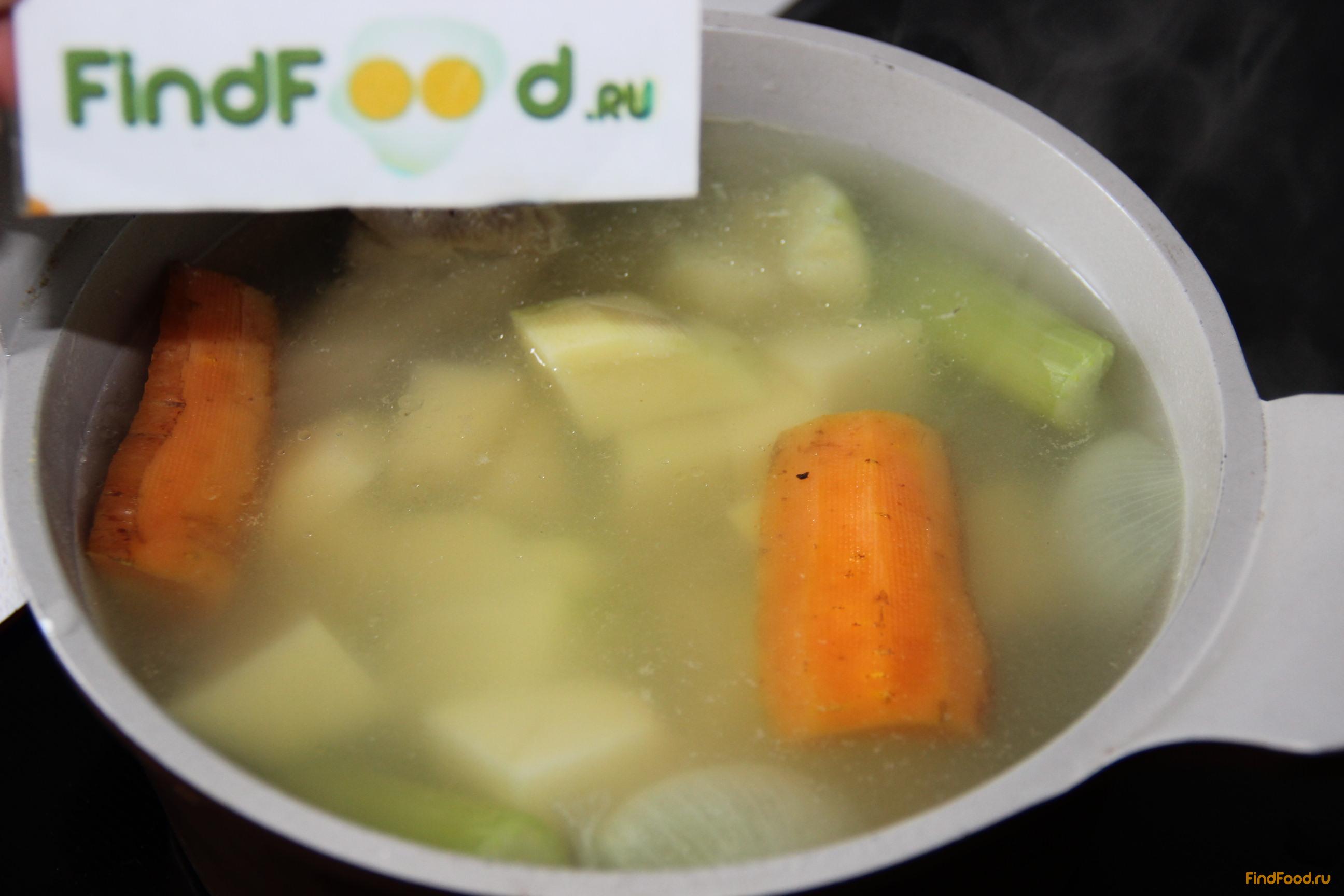 Картофельный крем-суп со сливками рецепт с фото 3-го шага 