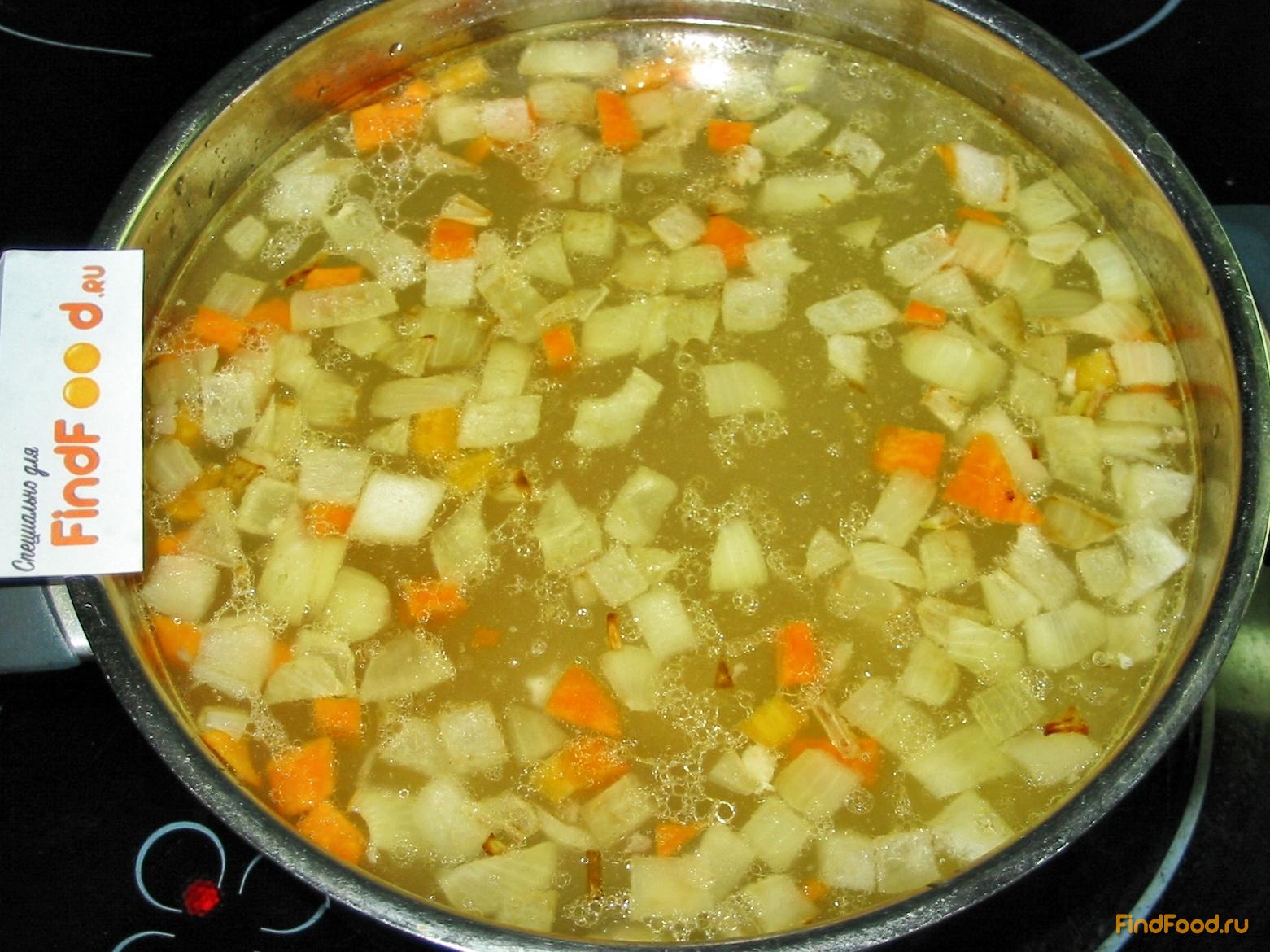 Картофельный суп на курином бульоне рецепт с фото 8-го шага 
