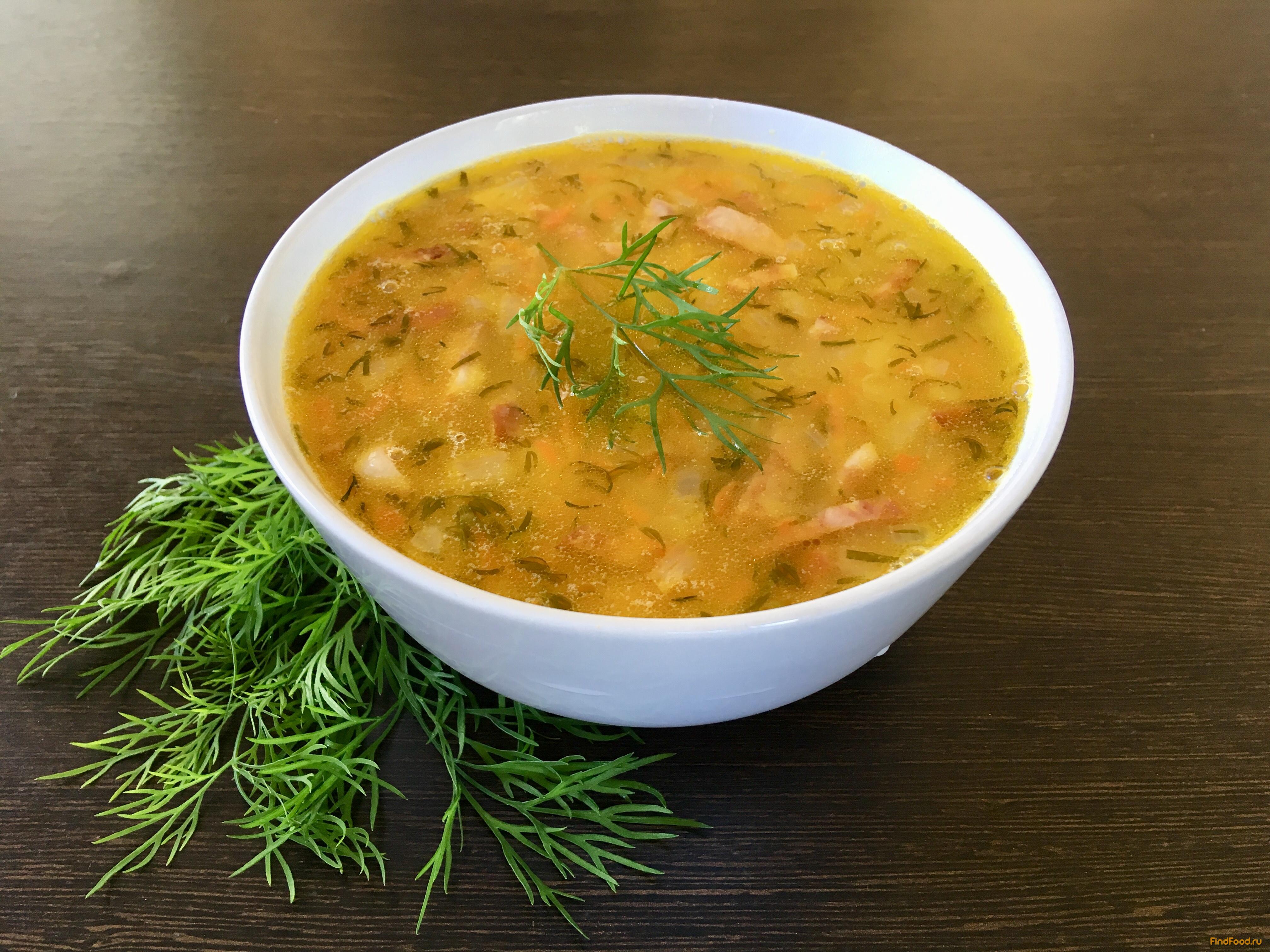 Гороховый суп с колбасой рецепт с фото 18-го шага 