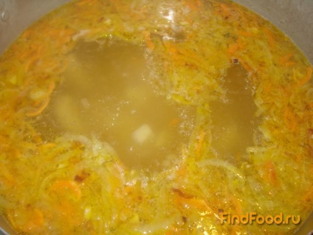 Картофельный суп с яйцом рецепт с фото 6-го шага 
