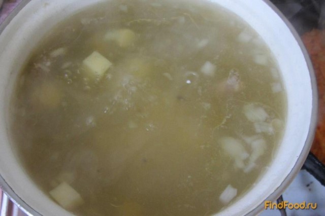 Макаронный суп с куриными сердечками рецепт с фото 2-го шага 