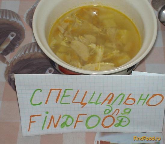 Легкий куриный суп рецепт с фото 7-го шага 