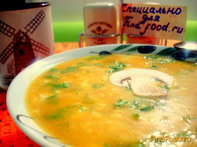 Тыквенный суп пюре с грибами рецепт с фото 14-го шага 