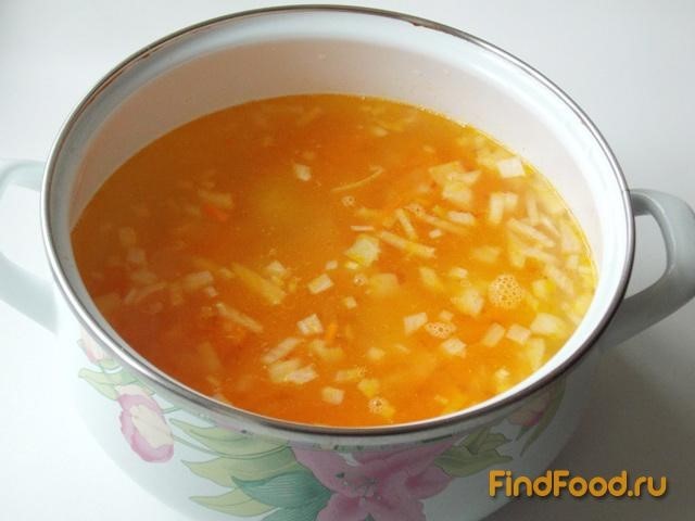 Суп с сырными шариками рецепт с фото 5-го шага 