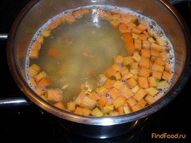 Сырный суп с капустой рецепт с фото 2-го шага 