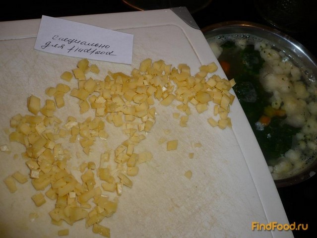 Сырный суп с капустой рецепт с фото 5-го шага 