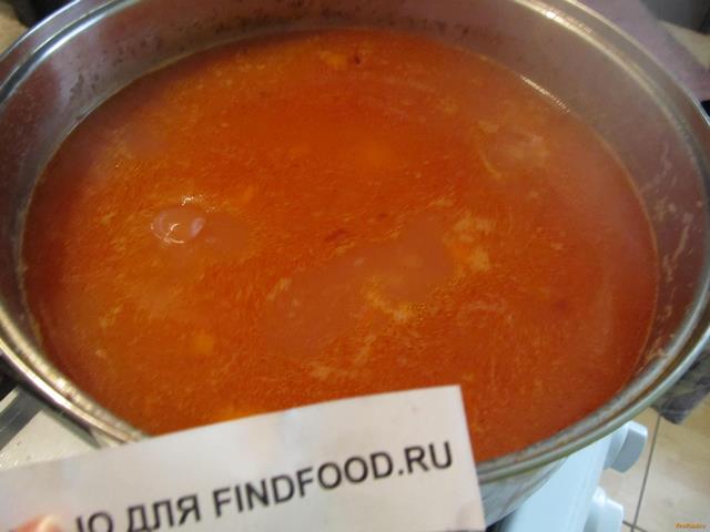 Перловый томатный суп рецепт с фото 7-го шага 
