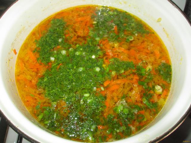 Куриный суп с лапшой рецепт с фото 9-го шага 