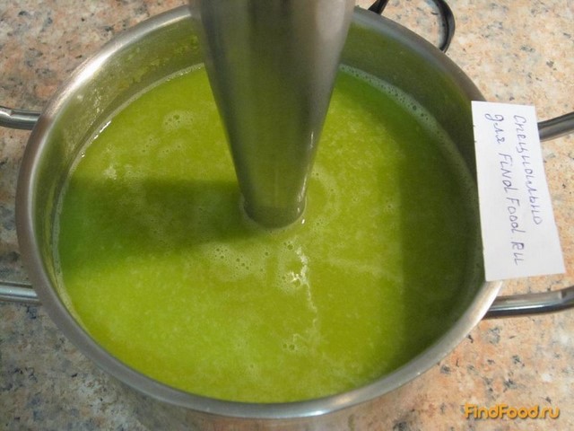Суп-пюре Сырный рецепт с фото 6-го шага 