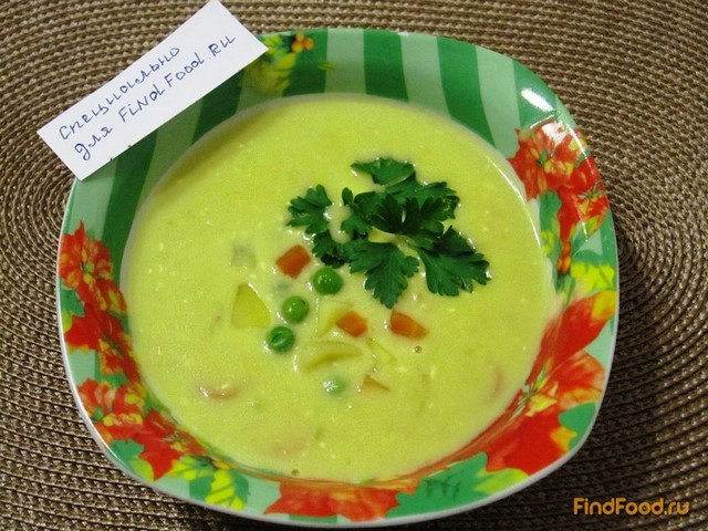 Суп-пюре Сырный рецепт с фото 8-го шага 