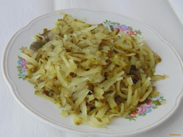 Салат Нежный из овощей рецепт с фото 3-го шага 