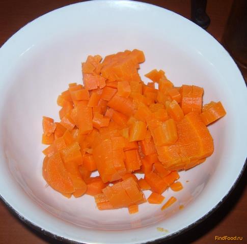 Салат с крабовыми палочками кукурузой и морковью рецепт с фото 4-го шага 
