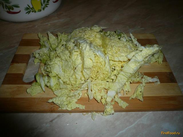 Салат из кальмара и кукурузы рецепт с фото 2-го шага 