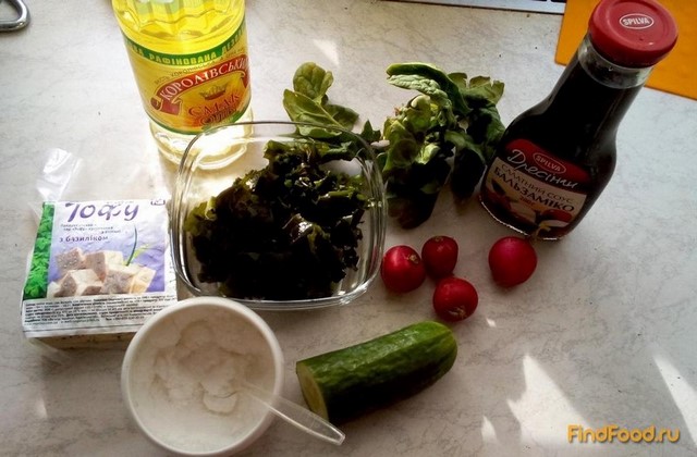 Салат из водорослей вакаме рецепт с фото 1-го шага 