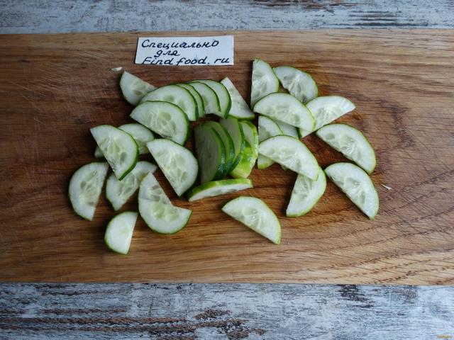 Овощной салат с авокадо рецепт с фото 2-го шага 