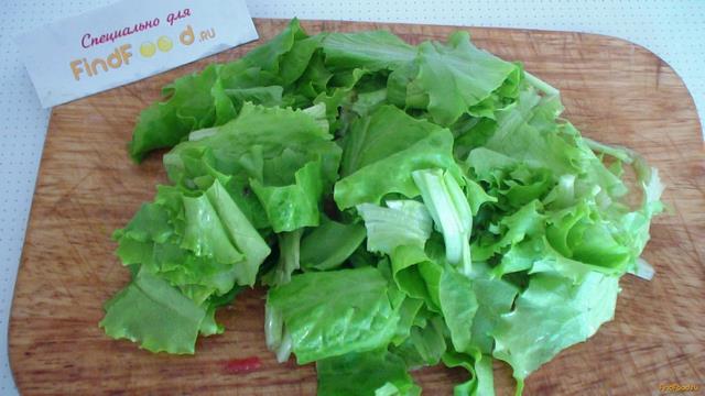 Салат овощной с сыром и зеленью рецепт с фото 6-го шага 