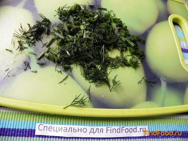 Овощной салат с творогом рецепт с фото 6-го шага 
