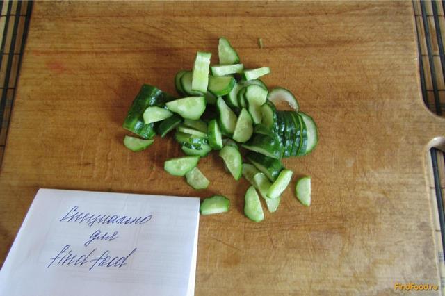 Салат из семги с капустой рецепт с фото 2-го шага 