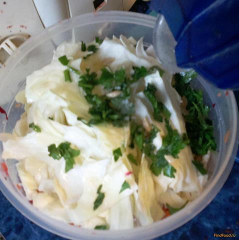 Овощной салат рецепт с фото 5-го шага 