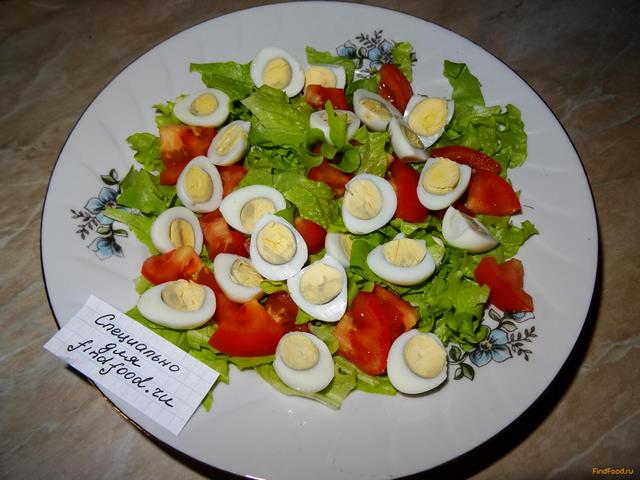 Салат с тунцом и перепелиными яйцами рецепт с фото 6-го шага 